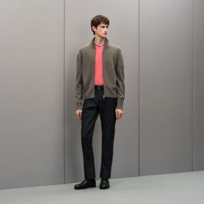 Blouson zippé «&nbsp;H en Echelle&nbsp;»