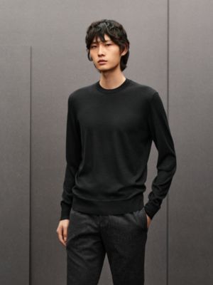 Jersey con cuello redondo "H Étrivière", Vista: Ver artículo puesto, worn, vista 6 de 7
