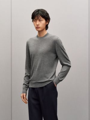 "H Etriviere" crewneck sweater, View: Worn, worn, view 6 of 7