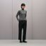 "H Etriviere" turtleneck sweater, flanelle, We will notify you when this product is back in stock