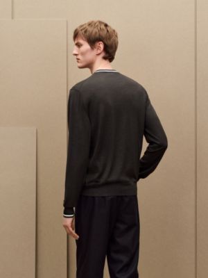 "Rayures & twist" crewneck sweater, View: Worn, worn, view 5 of 5