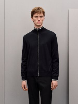 “Rayures & twist” 지퍼 재킷, 보기: 이미지: 제품 착용 이미지, worn, 4개 중 5번째 보기