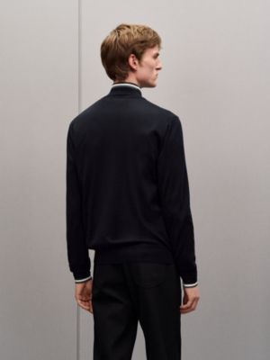 “Rayures & twist” 지퍼 재킷, 보기: 이미지: 제품 착용 이미지, worn, 5개 중 5번째 보기
