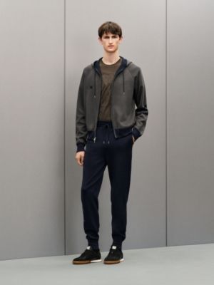"H Golf" reversible zipped jacket, View: Worn, worn, view 2 of 8