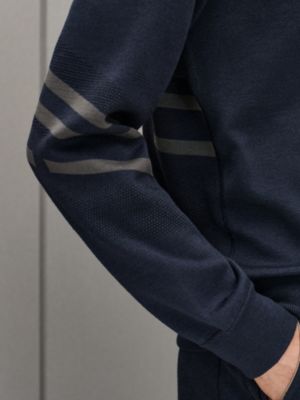 "H Golf" reversible zipped jacket, View: Worn, worn, view 7 of 8