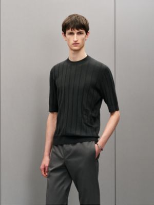 "Cotes et Maillons" crewneck sweater, View: Worn, worn, view 2 of 5