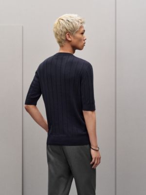 "Cotes et Maillons"圓領套頭衫, 檢視: 佩戴, worn, 檢視共3張圖片的第5張