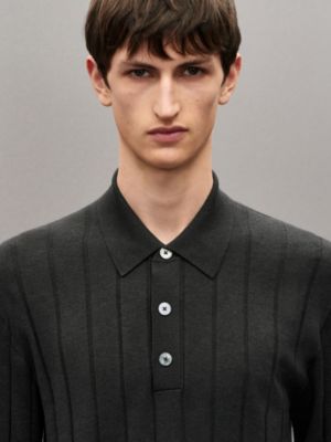 “Cotes et Maillons” 폴로 셔츠, 보기: 이미지: 제품 착용 이미지, worn, 4개 중 5번째 보기