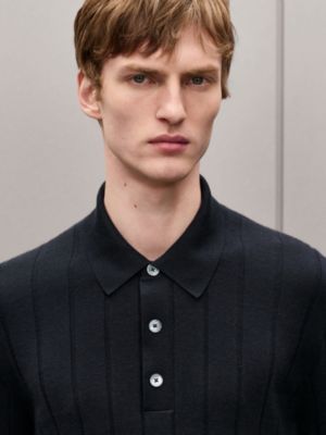 "Cotes et Maillons" polo shirt, View: Worn, worn, view 4 of 5
