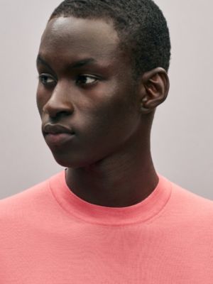 Pull col rond «&nbsp;Détail H&nbsp;» en laine, Vue: Vue portée, worn, vue 4 sur 5
