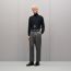 "Detail H" turtleneck sweater, marine