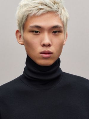 "Detail H" turtleneck s wool weater, View: Worn, worn, view 4 of 5