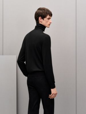 “Detail H” 울 터틀넥 스웨터, 보기: 이미지: 제품 착용 이미지, worn, 3개 중 5번째 보기