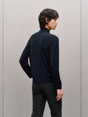 “Detail H” 울 폴로 셔츠, 보기: 이미지: 제품 착용 이미지, worn, 3개 중 5번째 보기