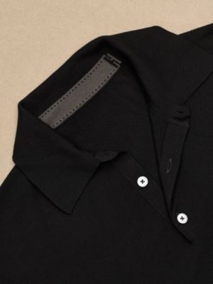 Polohemd "Détail H" aus Wolle, Ansicht: Vorderansicht, front, Ansicht 5 von 5