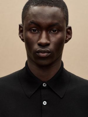 Polohemd "Détail H" aus Wolle, Ansicht: Getragene Ansicht, worn, Ansicht 4 von 5