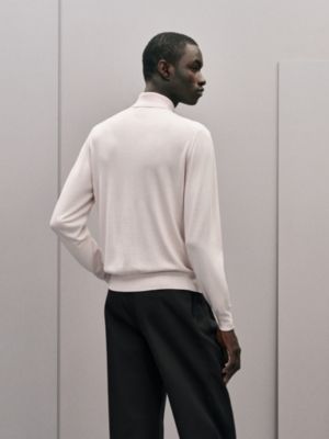 “Detail H” 울 폴로 셔츠, 보기: 이미지: 제품 착용 이미지, worn, 3개 중 5번째 보기
