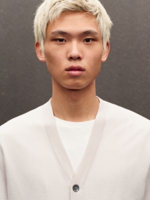 カーディガン 《H》ディテール ウール, イメージ: 着用例, worn, ビュー4の5