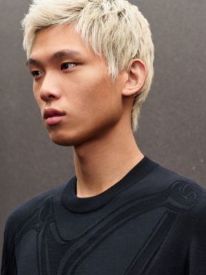 "Mors Integral"羊毛圓領套頭衫, 檢視: 佩戴, worn, 檢視共4張圖片的第5張
