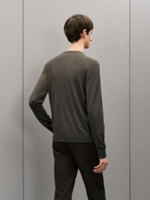 Pullover mit Rundhalsausschnitt "Mors Intégral" aus Wolle, Ansicht: Getragene Ansicht, worn, Ansicht 3 von 5