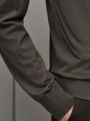 Pullover mit Rundhalsausschnitt "Mors Intégral" aus Wolle, Ansicht: Getragene Ansicht, worn, Ansicht 5 von 5