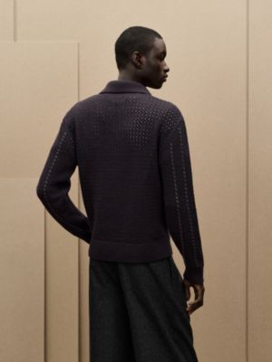 "Pin Stripes Sellier" polo shirt, View: Worn, worn, view 3 of 5