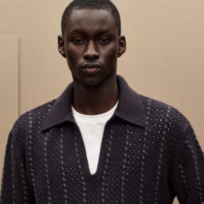 Hermès men's cashmere and wool knitwear | Hermès Hong Kong SAR