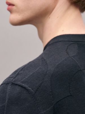 Jersey con cuello redondo "maillon puzzle", Vista: Ver artículo puesto, worn, vista 5 de 5