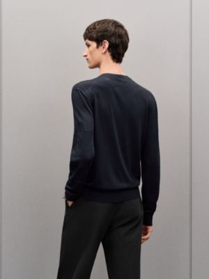 "Maillon puzzle" crewneck sweater, View: Worn, worn, view 3 of 5