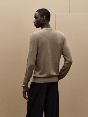 Jersey con cuello redondo "maillon puzzle", Vista: Ver artículo puesto, worn, vista 3 de 5