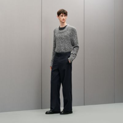 "Tweed" crewneck sweater