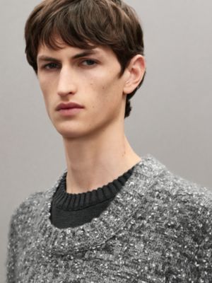 "Tweed" crewneck sweater, View: Worn, worn, view 4 of 5