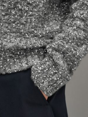 "Tweed" crewneck sweater, View: Worn, worn, view 5 of 5