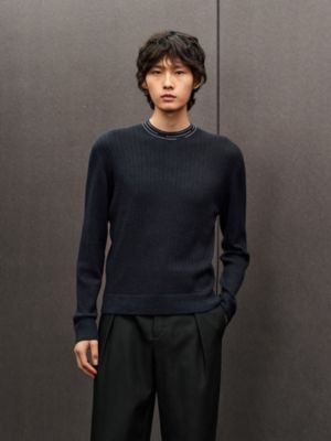 "Detail Etriviere Alpaga" crewneck sweater, View: Worn, worn, view 2 of 5