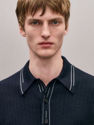 “Detail Etriviere Alpaga” 폴로 셔츠, 보기: 이미지: 제품 착용 이미지, worn, 4개 중 5번째 보기