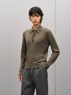 Polo "Détail Étrivière Alpaga", Vista: Ver artículo puesto, worn, vista 2 de 5