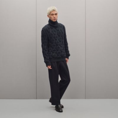 "Chaine d'Ancre d'Hiver" turtleneck sweater, View: video, view 2 of 7