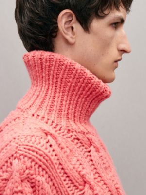 "Chaine d'Ancre d'Hiver" turtleneck cashmere sweater, View: Worn, worn, view 4 of 6