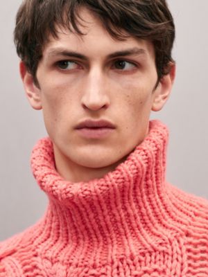 "Chaine d'Ancre d'Hiver" turtleneck cashmere sweater, View: Worn, worn, view 5 of 6