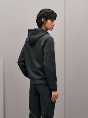 Sudadera con capucha y aplique en piel "H Golf Signature", Vista: Ver artículo puesto, worn, vista 3 de 5