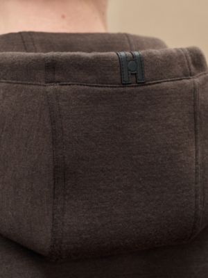 Sweat à capuche patch cuir «&nbsp;H Golf Signature&nbsp;», Vue: Vue portée, worn, vue 5 sur 5