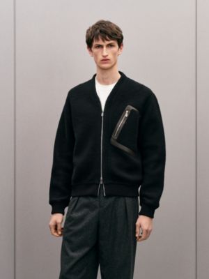 ジップアップ・カーディガン テディ, イメージ: 着用例, worn, ビュー2の5