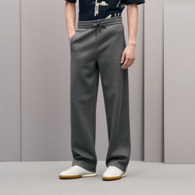 希少 HERMES button gimmick pants 46 Hermès Men's Pants and Shorts | Hermès Greece