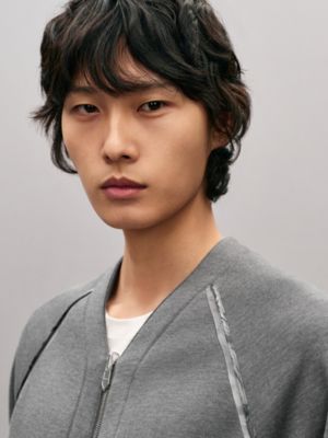 “Brides de Gala” 리버서블 지퍼 재킷, 보기: 이미지: 제품 착용 이미지, worn, 5개 중 8번째 보기