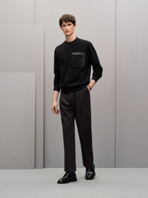"Eperon d'Or en Perspective" crewneck sweater