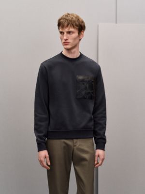 "Eperon d'Or en Perspective" crewneck sweater, View: Worn, worn, view 2 of 5