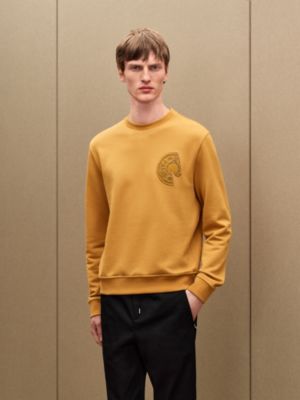 C.D.S. 크루넥 스웨터, 보기: 이미지: 제품 착용 이미지, worn, 2개 중 4번째 보기