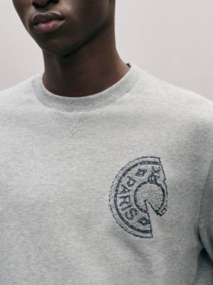 C.D.S. crewneck sweater, View: Worn, worn, view 4 of 4