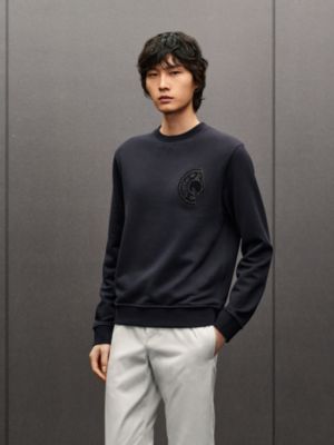 C.D.S. crewneck sweater, View: Worn, worn, view 2 of 4