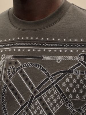 Sweat col rond «&nbsp;Parcours Sans Faute Bandana&nbsp;» en laine, Vue: Vue portée, worn, vue 5 sur 5